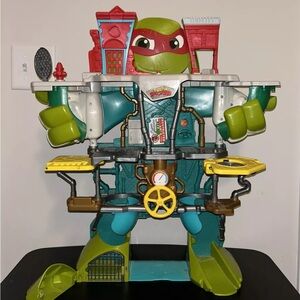 HALF SHELL HEROES Headquarters Teenage Mutant Ninja Turtles Imaginext Viacom